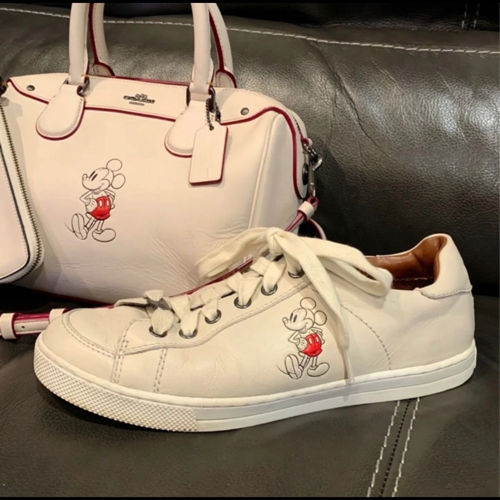 Reserved for @kimtg53 Coach Mickey Mouse shoes